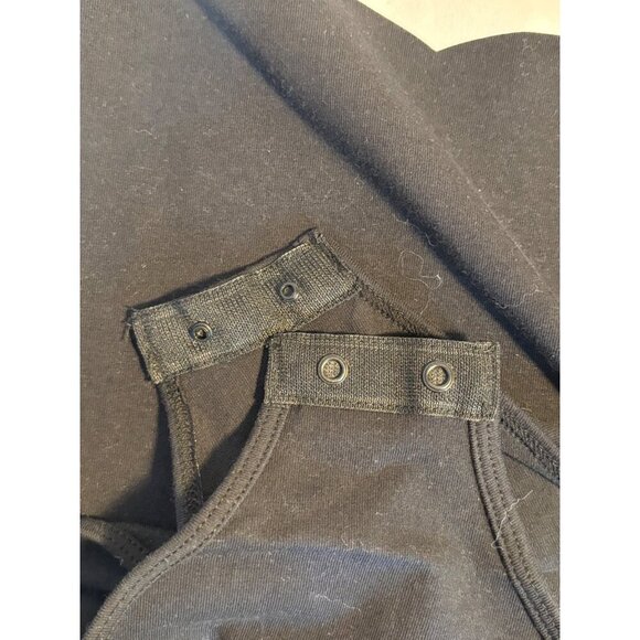 Levis Girls Black Logo Tank Bodysuit Size Medium10-12 Yrs Cotton Stretch NWT - Picture 9 of 11